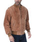 Фото #1 товара Men WWII Suede Leather Tanker Jacket