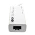 Фото #2 товара Tripp U436-06N-GBW USB-C to Gigabit Network Adapter - Thunderbolt 3 Compatibility - White - White - Vietnam - 30 g - 1 pc(s) - 119.9 mm - 100.1 mm
