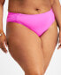 ფოტო #2 პროდუქტის Plus Size Color Code Hipster Bikini Bottoms