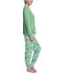 Фото #10 товара Пижама Muk Luks Supersoft Ribbed Pajama