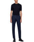 Фото #4 товара Men's Micro-Pattern Slim-Fit Trousers