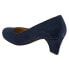 Фото #5 товара Trotters Penelope T1355-405 Womens Blue Narrow Leather Pumps Heels Shoes 6.5