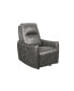 Фото #1 товара Relax A Lounger Tyr 32" Faux Leather Power Recliner with USB Port