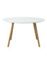 Oslo Round Coffee Table, Gray