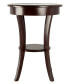 Фото #3 товара Cassie Round Accent Table with Glass