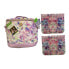 Fit + Fresh Repreve Eco Friendly Kid's Lunch Tote with 2 Storage Bags