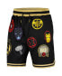 Фото #2 товара Men's Black The Avengers 60th Anniversary Basketball Shorts