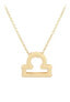Фото #1 товара Колье JVD Libra Gold-Plated Necklace