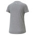 Фото #2 товара Puma Fit Heather Crew Neck Short Sleeve Athletic T-Shirt Womens Grey Casual Tops
