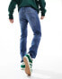 Фото #3 товара ONLY & SONS weft regular fit stretch jeans in mid wash