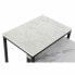 Фото #3 товара Набор из трех столиков DKD Home Decor Белый Чёрный 50 x 35 x 60,5 cm