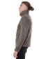 ფოტო #3 პროდუქტის Men's Shearling Casual Jacket, Cracked Cashmere with Cashmere Curly Wool