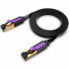 FTP Category 7 Rigid Network Cable Vention ICABF Black 1 m