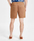 Фото #4 товара Men's Colin Flat Front 7" Chino Shorts, Created for Macy's