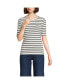 Ivory/black breton stripe