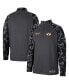 ფოტო #4 პროდუქტის Men's Charcoal BYU Cougars OHT Military-Inspired Appreciation Long Range Raglan Quarter-Zip Jacket