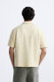Фото #3 товара Рубашка из рельефной ткани в полоску ZARA