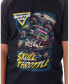 ფოტო #3 პროდუქტის Boys Skull Throttle Monster Truck Shirt And Shorts 2 Piece Pajama Set (MD, 8)