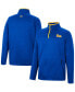 ფოტო #1 პროდუქტის Men's Royal Pitt Panthers Rebound Quarter-Snap Jacket