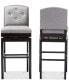 Фото #3 товара Haldys Swivel Bar Stool (Set of 2)