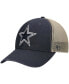 Фото #1 товара Men's Navy Dallas Cowboys Flagship Mvp Trucker Snapback Hat