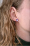 Фото #2 товара Rivoli Light Turquois fine stud earrings
