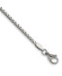 Stainless Steel 2.5mm Fancy Box Chain Necklace