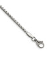 ფოტო #2 პროდუქტის Stainless Steel 2.5mm Fancy Box Chain Necklace