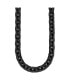 Polished Black IP-plated 20.5 inch Link Necklace
