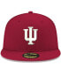 Men's Crimson Indiana Hoosiers Basic 59FIFTY Team Fitted Hat