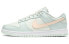 Фото #7 товара Кроссовки Nike Dunk Low DAISY женские, минтового цвета, низкие, DD1503-104.