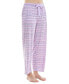 Women's Printed Drawstring Pajama Pants