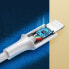 Фото #9 товара Kabel przewód do iPhone MFi USB-C - Lightning 20W 3A 1m biały