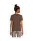 Women's Relaxed Supima Cotton Short Sleeve Crewneck T-Shirt