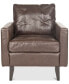 Olden Faux Leather Accent Chair