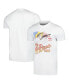 Фото #1 товара Men's White The Charlie Daniels Band CDB and the Flag Graphic T-shirt