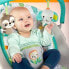 Фото #2 товара Bright Starts Cradling Bouncer Seat with Vibration and Melodies - Jungle Vines