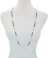 T Tahari multi-Tone Long Dainty Necklace