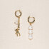 ფოტო #1 პროდუქტის 18K Gold Plated Freshwater Pearls - Help Me Sully Earrings For Women