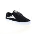 Фото #2 товара Lakai Sheffield MS3170101A00 Mens Black Suede Skate Inspired Sneakers Shoes 5.5