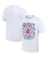 Фото #1 товара Men's Darius Rucker Collection by White Atlanta Braves Distressed Rock T-shirt