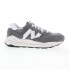 Фото #1 товара New Balance 574 M5740VPB Mens Gray Suede Lace Up Lifestyle Sneakers Shoes