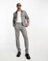 Фото #4 товара ASOS DESIGN smart co-ord trucker jacket in grey check