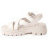 Фото #3 товара Dirty Laundry Khan Strappy Womens White Casual Sandals KHAN-130