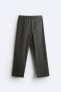 Jogger waist trousers