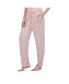 Фото #3 товара Women's Tapered Drawstring Pajama Pant