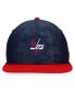 ფოტო #2 პროდუქტის Men's Navy, Red Winnipeg Jets Authentic Pro Alternate Logo Snapback Hat