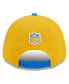 Фото #5 товара Men's Gold, Powder Blue Los Angeles Chargers 2023 Sideline 9FORTY Adjustable Hat