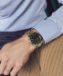 ფოტო #7 პროდუქტის Men's Swiss Chronograph Series 800 Two-Tone PVD Stainless Steel Bracelet Diver Watch 42mm