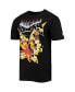 Men's NBA X Mcflyy Black Atlanta Hawks Identify Artist Series T-shirt